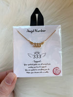 Angel Number 333 Gold