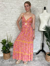 Mason Twist Maxi Marigold + Pink