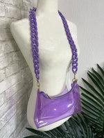 Festival Clear bag - Purple