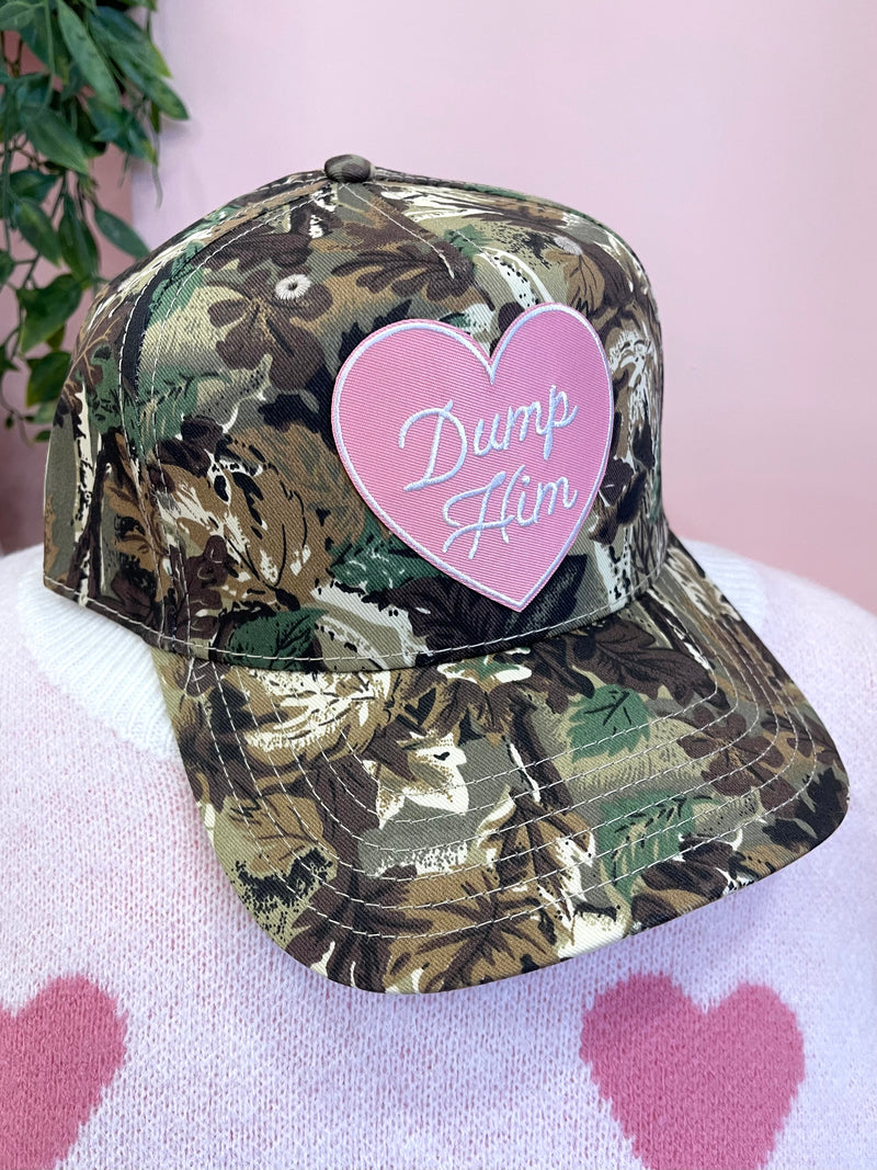 Dump Him Camo Trucker Hat