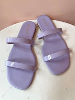 Sabrina Double Strap Slide On Lavender