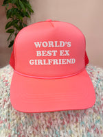 Best Ex-Girlfriend Trucker Hat Hot Pink