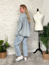 Mini Daisy Chambray Denim Jacket