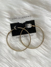 Twist Hoop Earring Gold