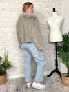 Blythe Faux Fur Jacket Tan