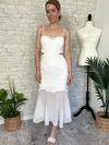 Amore White Lace Dress