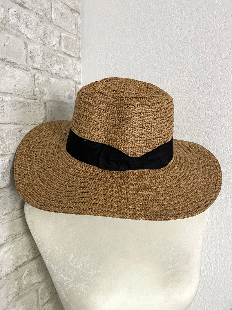 Chance Straw Hat Caramel