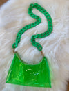 Festival Clear bag - Green