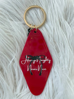 Always Naughty Keychain