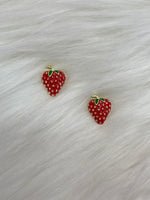 Strawberry Stud Earrings