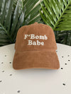 F*Bomb Babe Hat Light Brown