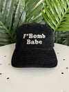 F*Bomb Babe Hat Black