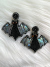 Glitzy Sequin Bat Earring