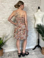 Mirabelle Twist Sun Dress - Western Print