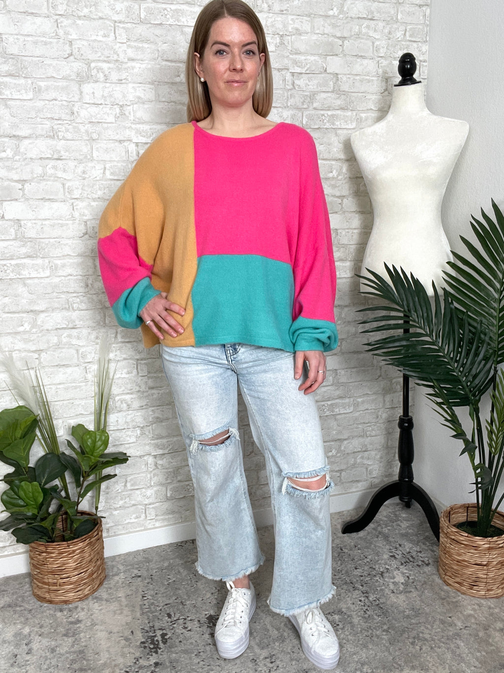 Paige Reversible Cropped Vest Light Pink – Electric Dream Boutique