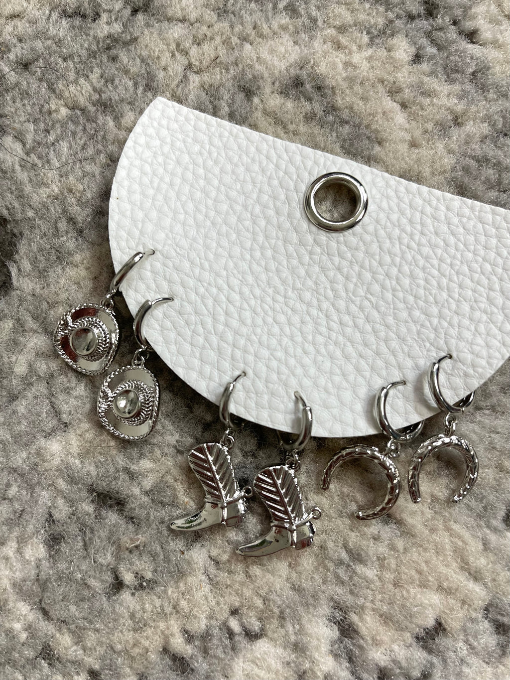 Yee-Haw Earring Collection Silver