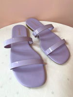 Sabrina Double Strap Slide On Lavender