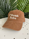 F*Bomb Babe Hat Light Brown