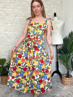 Fruit Print Spritz Dress