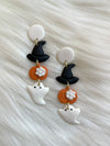 Clay Halloween Drop Earring