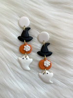 Clay Halloween Drop Earring