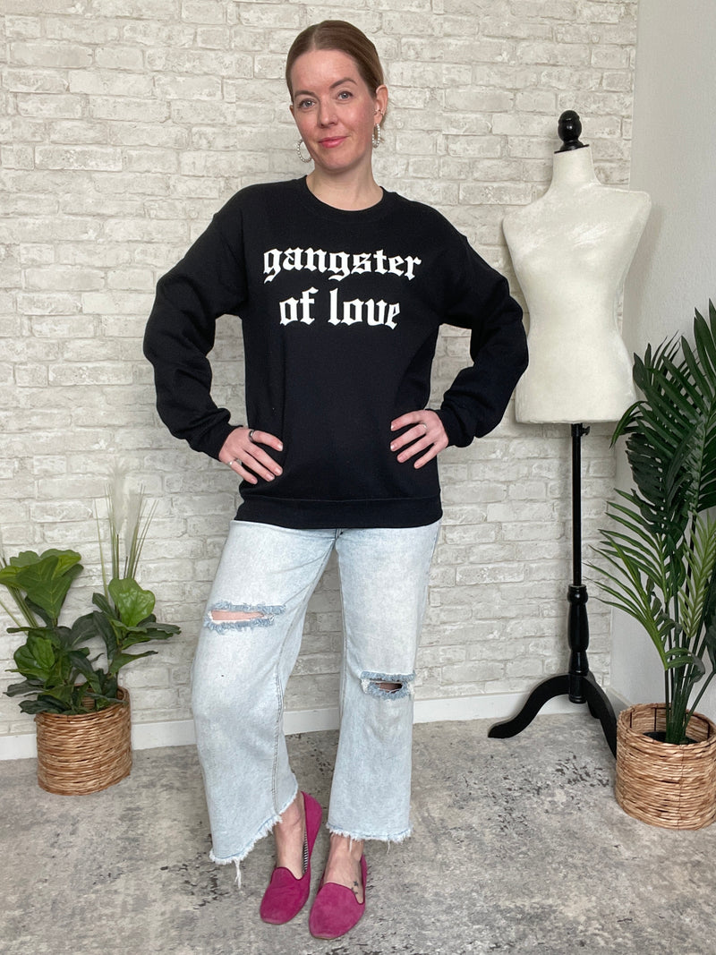 Gangster Of Love Sweatshirt - Black