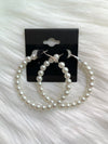 Pearl Hoop Earring