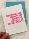 Problems + Cardio Card