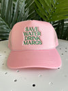 Drink Margs Trucker Hat Light Pink