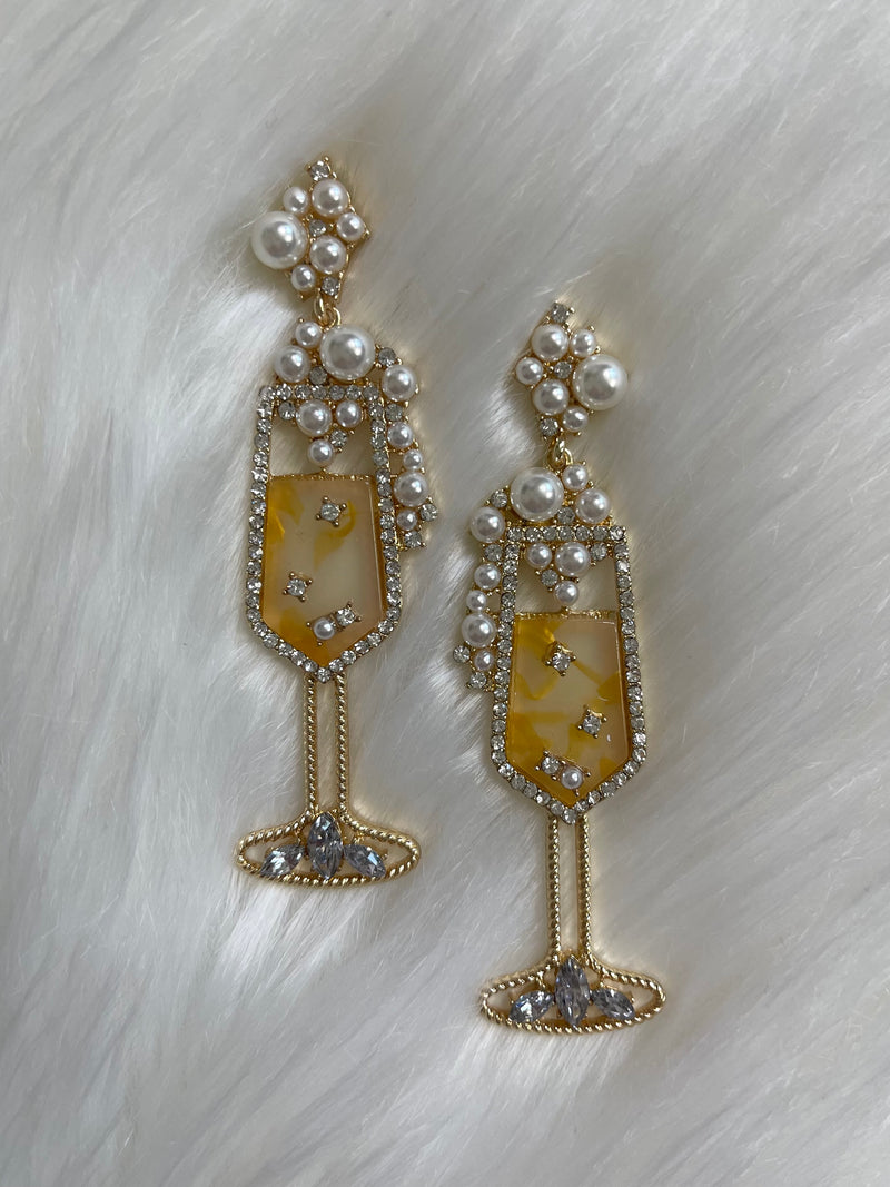 Toast Of The Town Earrings