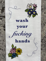 Wash Your Fucking Hands Dishtowel