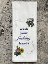 Wash Your Fucking Hands Dishtowel