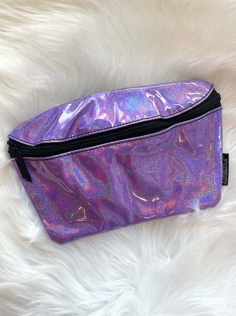 Fydelity Fanny Pack - Laser Sparkle Purple