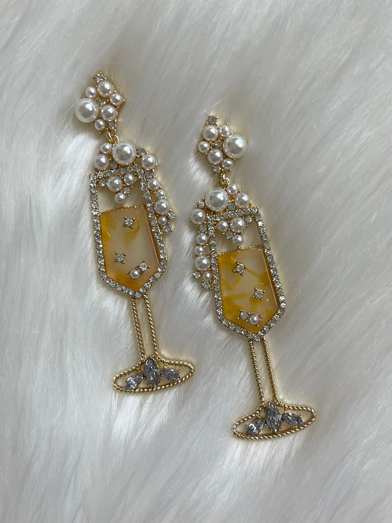 Toast Of The Town Earrings