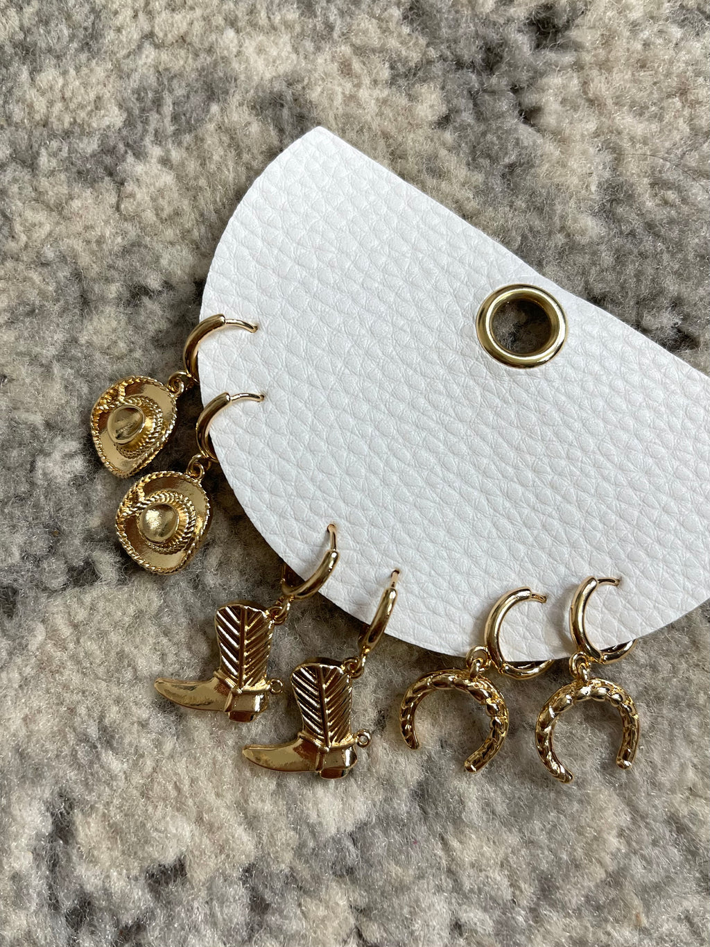 Yee-Haw Earring Collection Gold