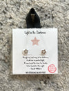 Light In The Darkness Star Stud - Silver