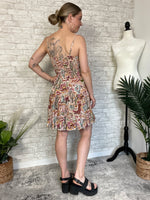 Mirabelle Twist Sun Dress - Western Print