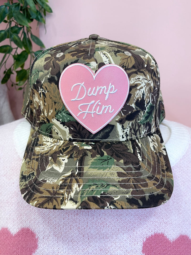 Dump Him Camo Trucker Hat