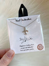 Destination Travel Pendant Silver