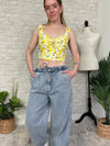 Lemon Spritz Crop Top