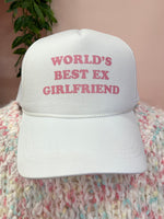 Best Ex-Girlfriend Trucker Hat White