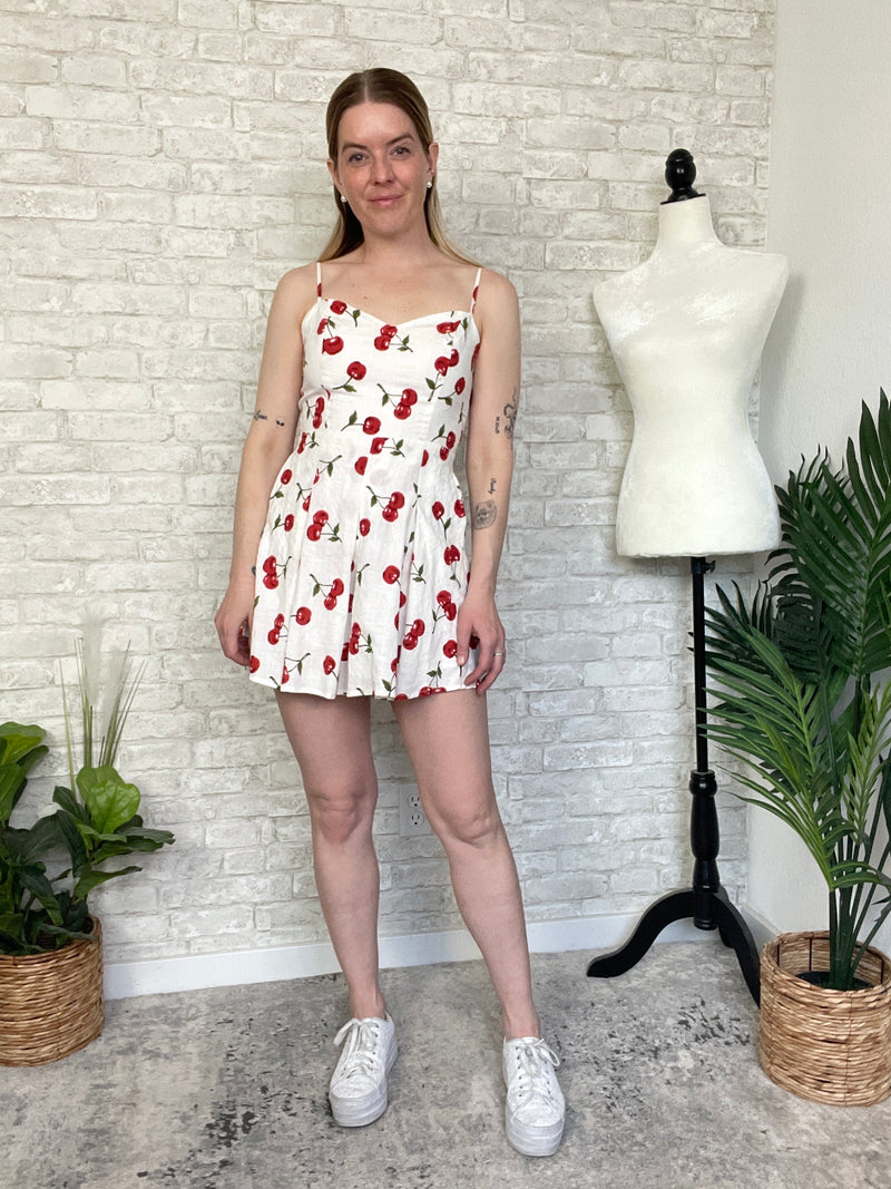 Mon Cherry Romper/Dress