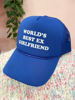 Best Ex-Girlfriend Trucker Hat Royal Blue