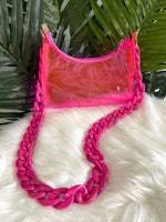 Festival Clear bag - Pink