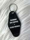 Coffee + Cuss Words Keychain