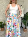 Drena Sea Breeze Maxi Skirt