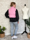 Bubble Gum Pink Cropped Vest