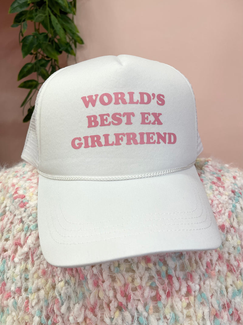 Best Ex-Girlfriend Trucker Hat White