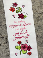 Sugar+Spice+GFY Dishtowel