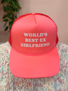 Best Ex-Girlfriend Trucker Hat Hot Pink